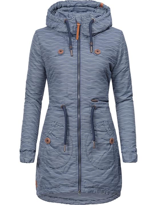 Alife and Kickin Damen Winter Jacke Kurz Mantel Parka ...