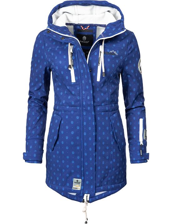 Marikoo Damen Outdoor Softshell Funktions Regen Jacke Parka Windbreaker ZMTZ