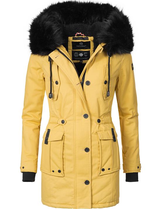 Damenmode Navahoo Damen Winter Jacke Kurz Mantel Parka Teddyfleece Kunstpelz Kapuze Luluna Kleidung Accessoires Nextmarketing Vn