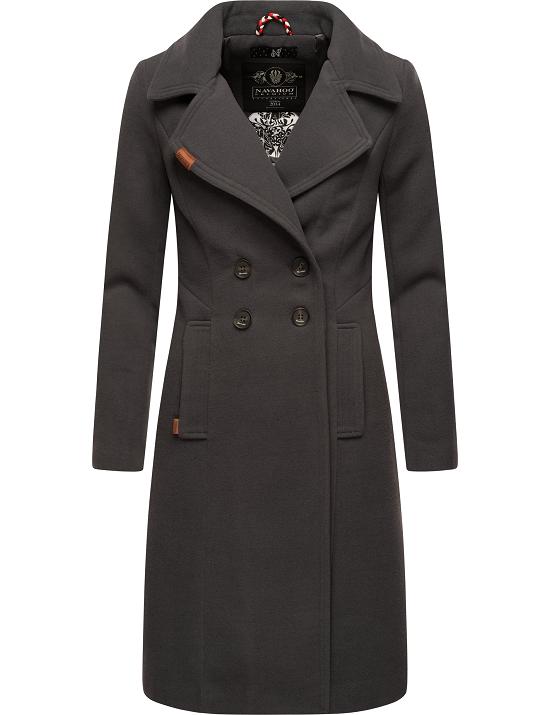 Navahoo Damen Wintermantel Winterparka Wooly XS-3XL