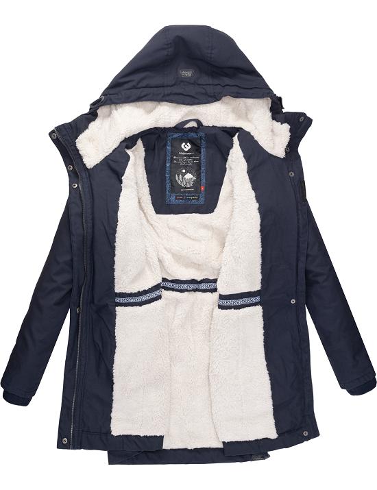 Ragwear Femmes Hiver Manteau Parka Ourson Polaire Doublé Ragwear Femmes Hiver Manteau Parka Ourson Polaire Doublé