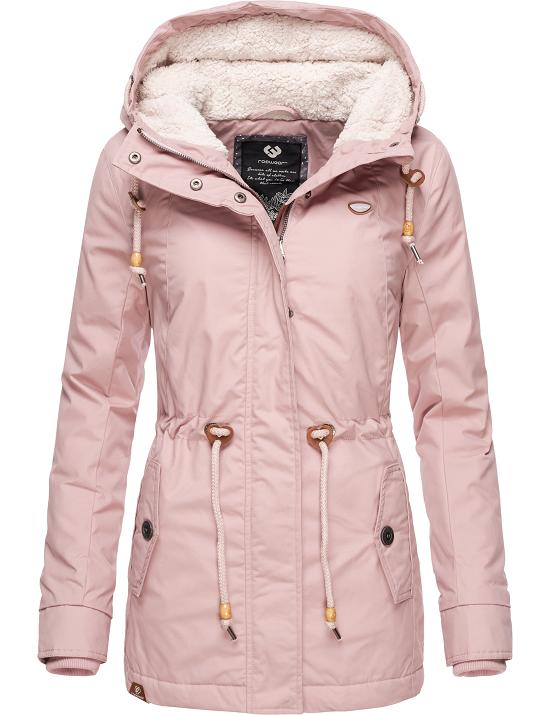 Ragwear Damen Winterparka Kurzmantel Monadis Black Label XS-XXL